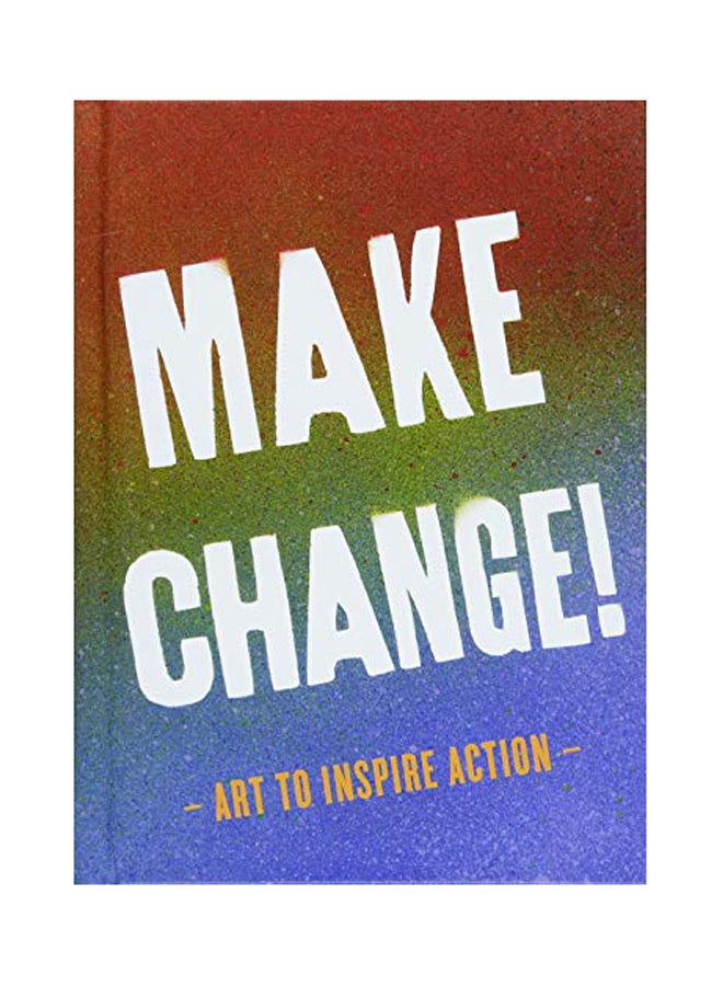 كرونيكل بوكس مفكرة بتصميم مطبوع بعبارة "!Make Change" 