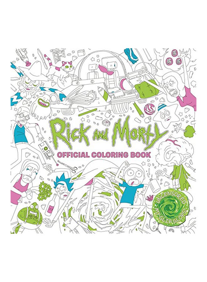 كتاب التلوين الرسمي لمسلسل Rick And Morty