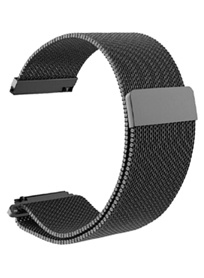 Magnetic Suction Loop Watch Band For Huawei Talkband B5 Black - Image 1