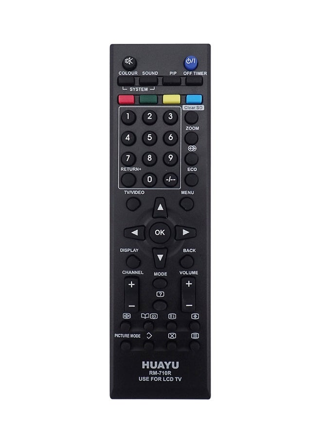 Generic - Universal Remote Control For All JVC LCD/LED TV Black - Image 1