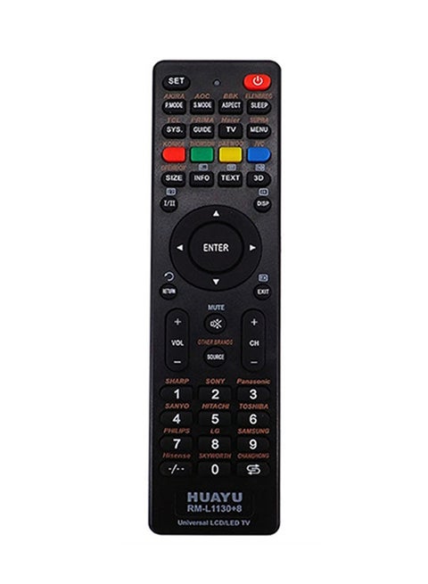 Universal Remote Control For All LCD/LED TV Black