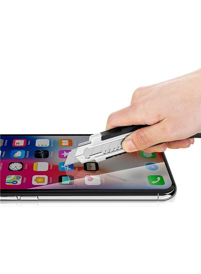 BESTSUIT - Tempered Glass Screen Protector For Huawei Mate 20 Pro Clear/Black - Image 1