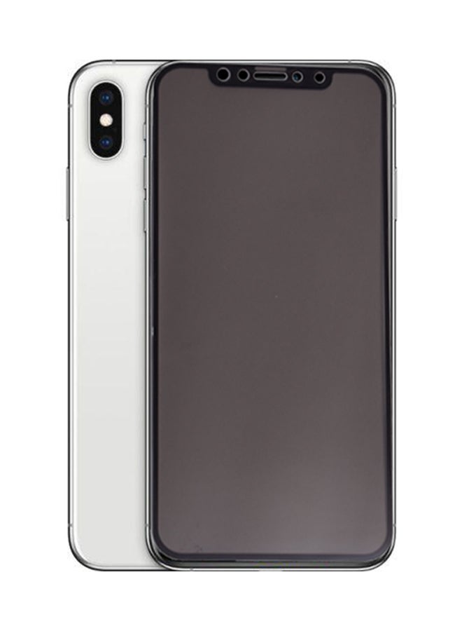 Glass Screen Protector For iPhone XS Black - Image 1