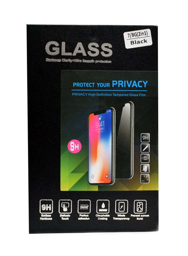 Glass Screen Protector For iPhone XS Black - Image 2