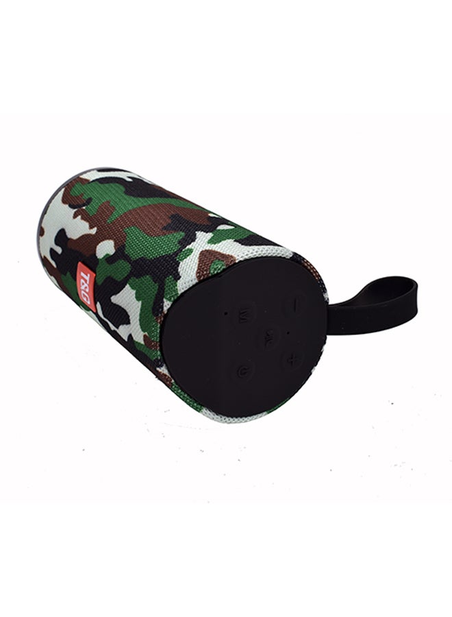 T&G Bluetooth Speaker With Aux Wire Black/Green - Image 2