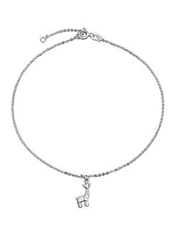 BLING JEWELRY 925 Sterling Silver Dangle Charm Bracelet 
