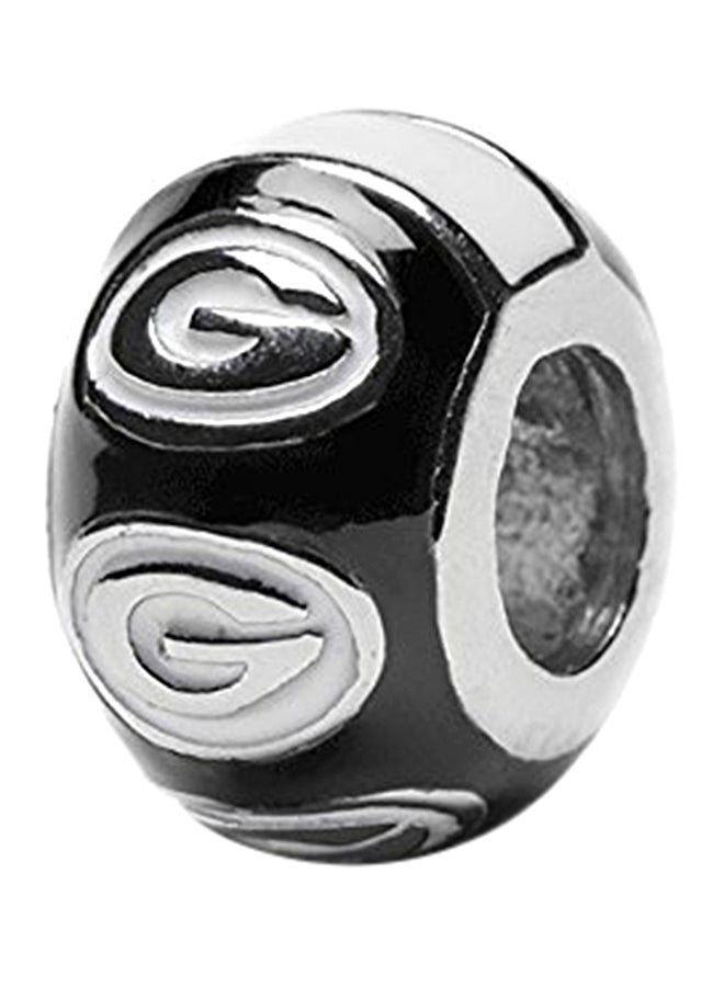 ستون أرموري سوار مصنوع من الإستانلس ستيل مزين بالخرز