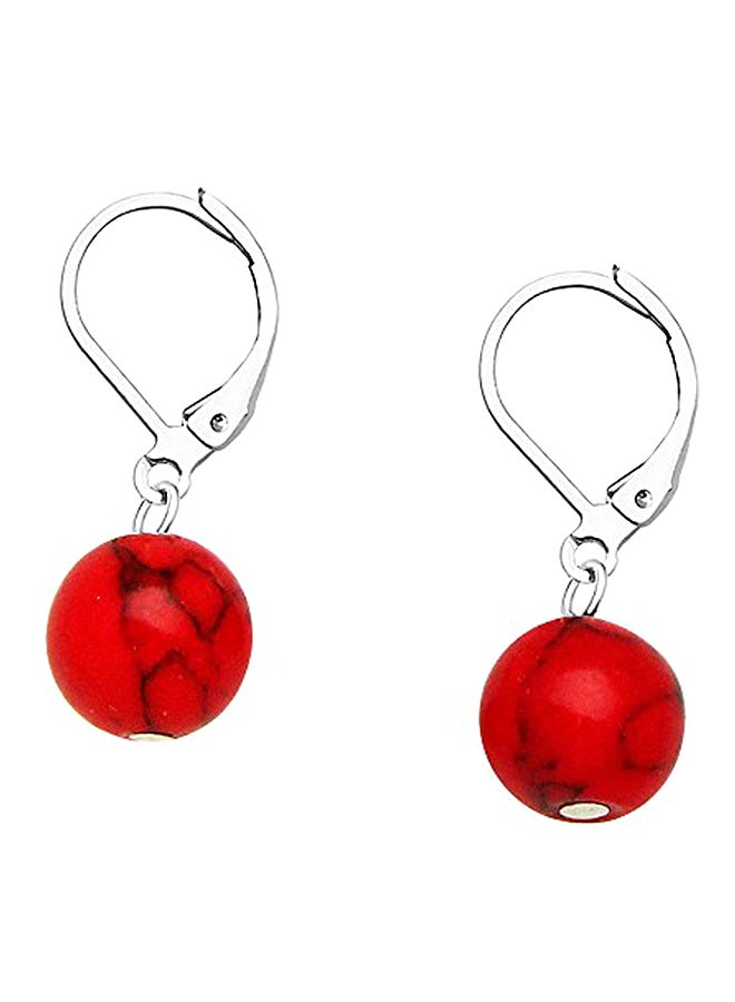 Falari Rhodium Plated Brass Fashion Earrings 