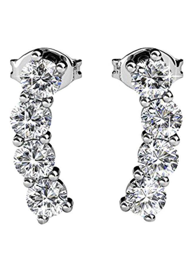 كايت آند كلوي أقراط كبس من النحاس الأصفر