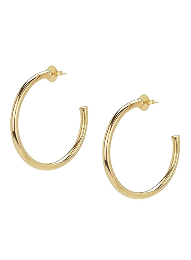 Sheila Fajl - Brass Hoops - Image 1