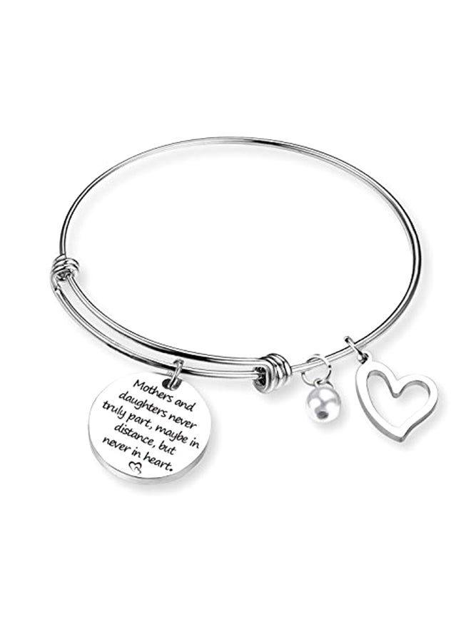ZNTINA - Stainless Steel Bangle Bracelet - Image 1