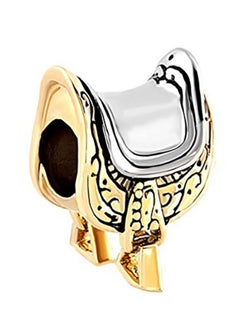 CharmSStory Saddle Brass Beads 