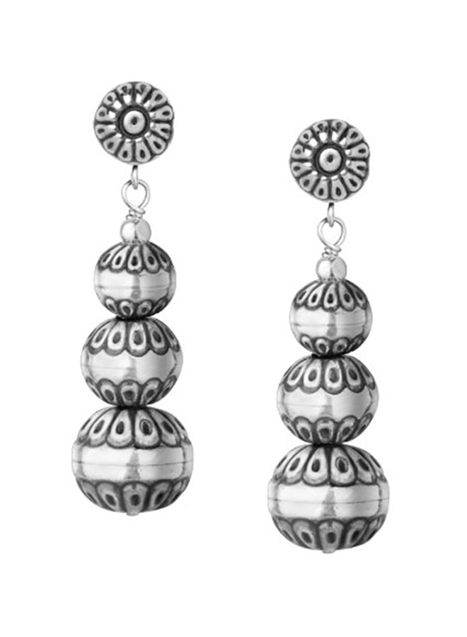 أميركان ويست أقراط متدلية من الفضة الاسترليني عيار 925