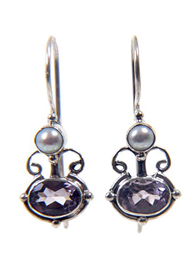 NOVICA 925 Sterling Silver Drop Earrings