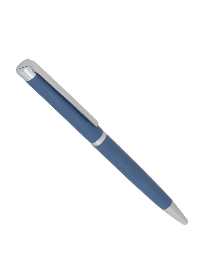 RS Gripped Ball-Point Pen Light Blue/ Silver - Image 2