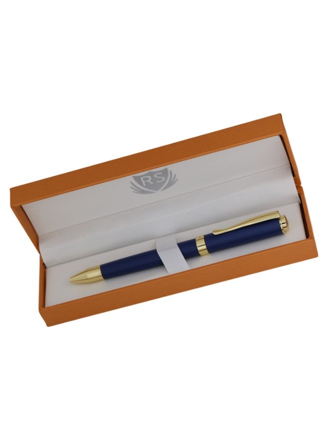 RS Formal Pen Golden/Blue - Image 2
