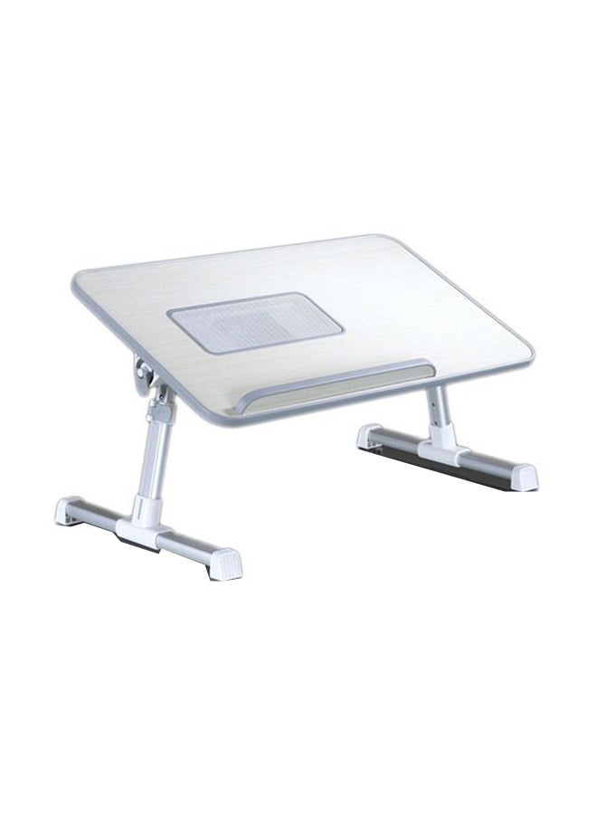 Laptop Stand With Cooling Pad White/Silver 