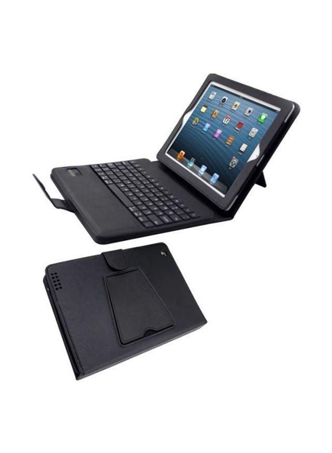 Bluetooth Wireless Keyboard Case For iPad 2/3/4 Black