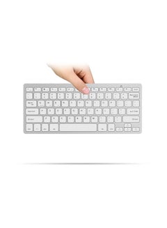 B06Y62 Bluetooth Ultra Slim Keyboard For iPad Air/Air 2/Mini 1/2/3/4 White - v1553355256/N22352769A_3