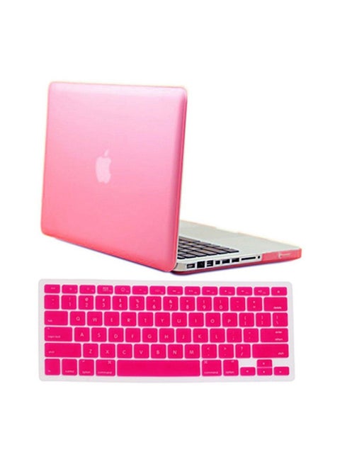 A1278 Carrying Case With Keyboard Skin For Apple Macbook Pro Pink