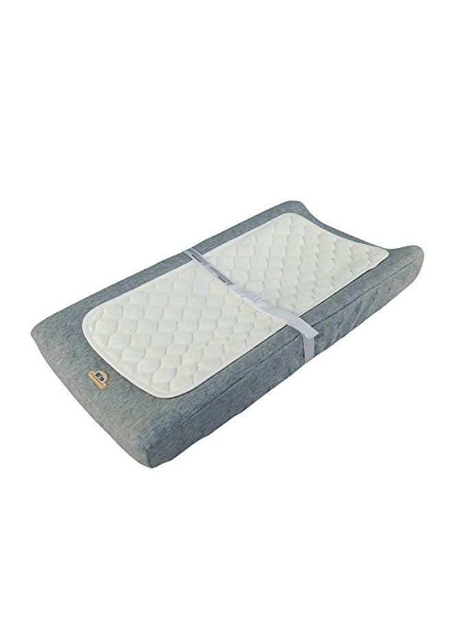 BlueSnail 3-Piece Bamboo Quilted Changing Pad Set - Image 2