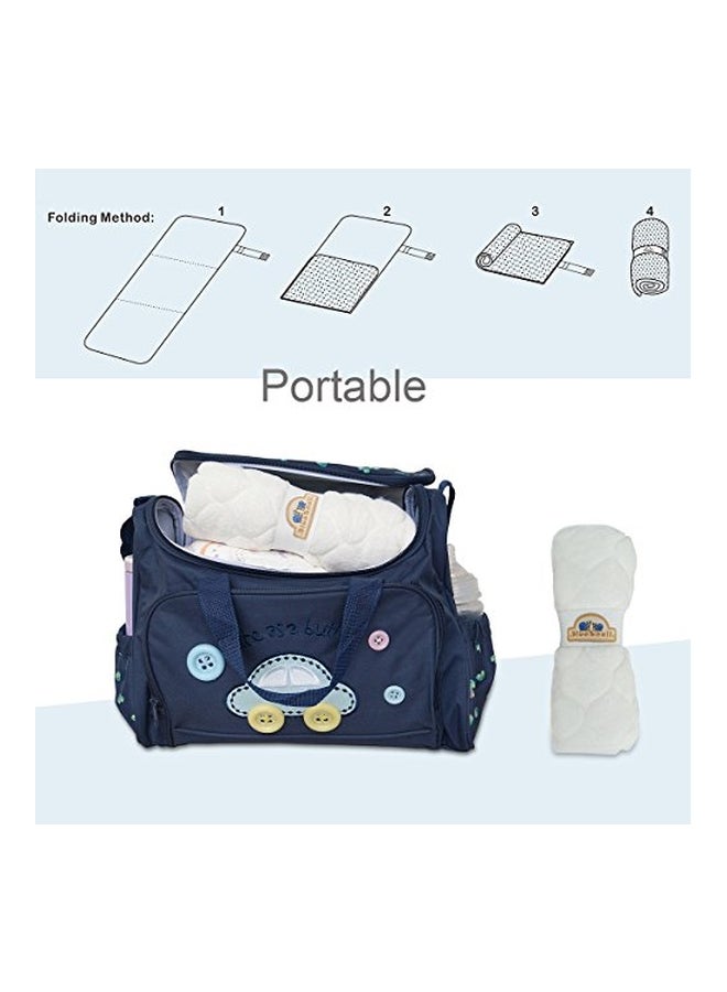 BlueSnail 3-Piece Bamboo Quilted Changing Pad Set - Image 3