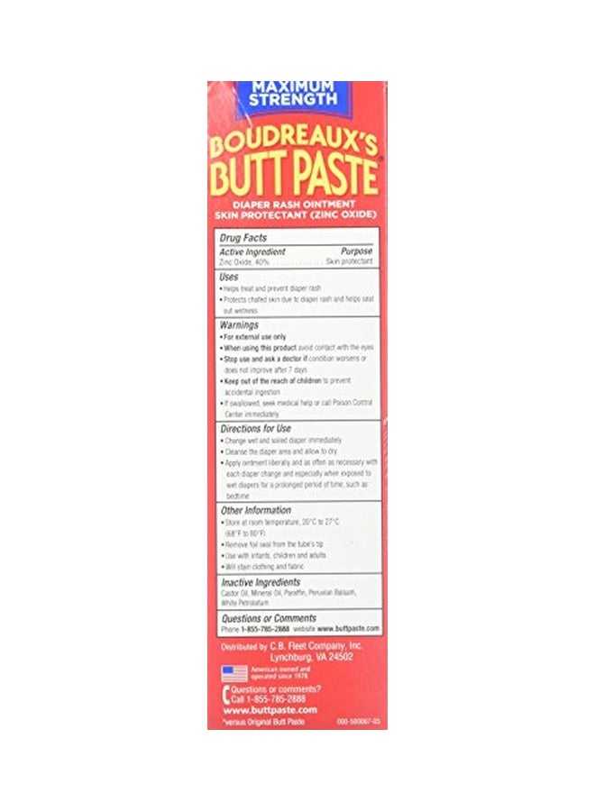 Boudreauxs - Butt Paste Diaper Rash Ointment - Image 1