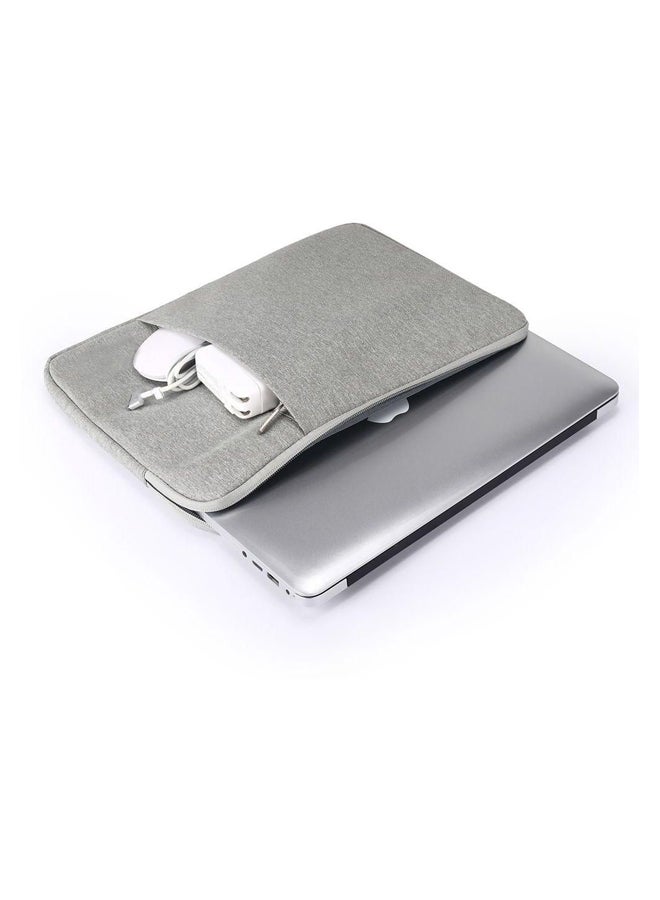 حافظة لابتوب واقية لجهاز أبل ماك بوك برو ريتنا وإير 15 بوصة رمادي - Image 2