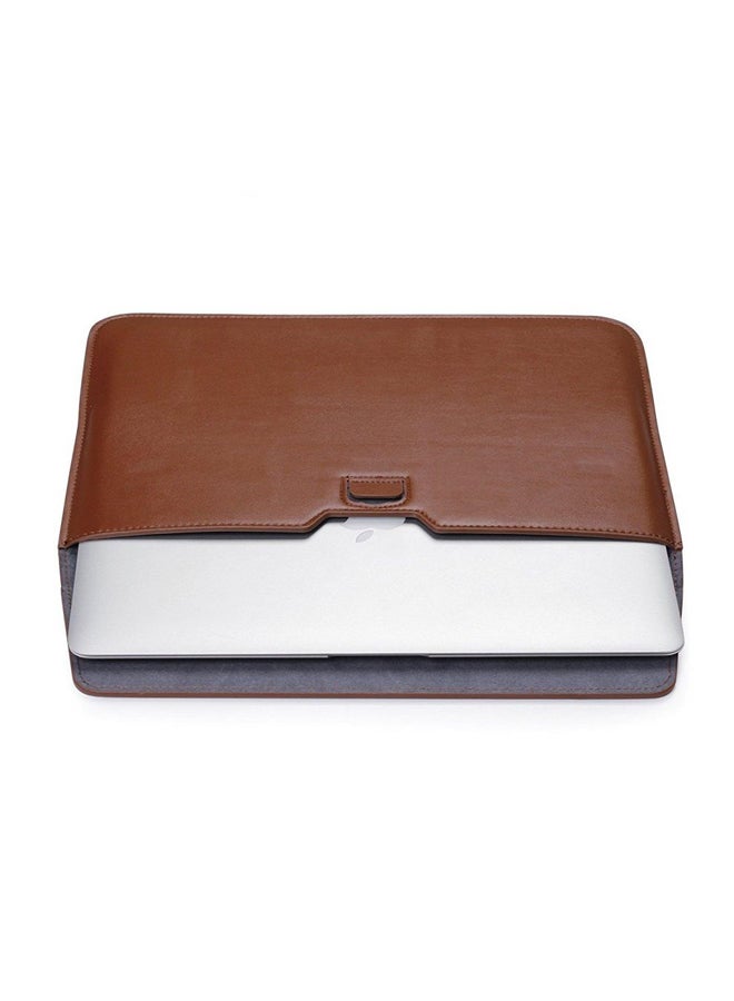 Protective Sleeve For Apple MacBook Pro 13/13.3-Inch Brown - Image 2
