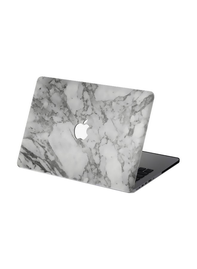 Generic - Hard Shell Case For Apple MacBook Pro 13/13.3-Inch White/Grey - Image 1