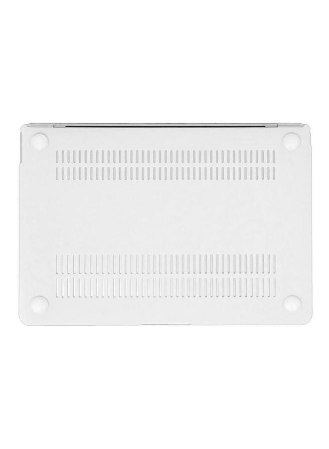 Hard Case Cover For Apple MacBook A1534 12-Inch White/Grey - Image 3