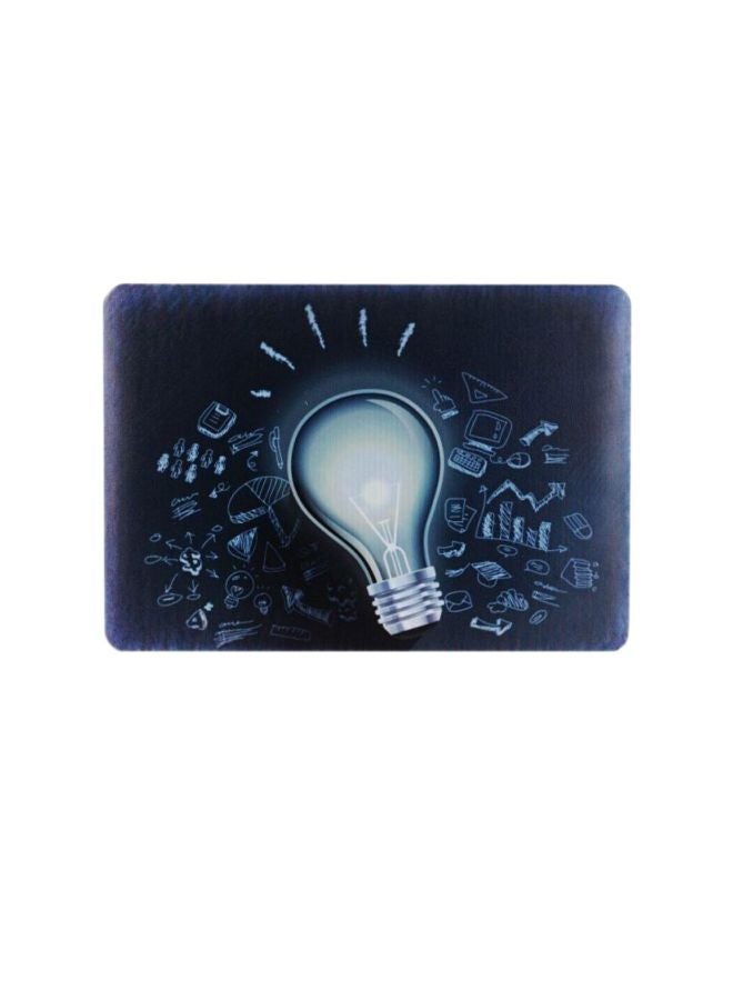Rubber Coated Case Cover For Apple MacBook Pro 13/13.3-Inch Blue/White  - Image 1