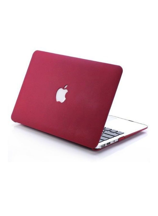 Generic - Hard Shell Case For Apple MacBook Air 13.3-Inch Wine Red - Image 1