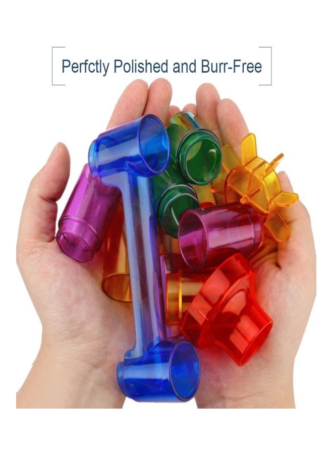 122-Piece Marble Construction Building Block Toy Set - Image 2