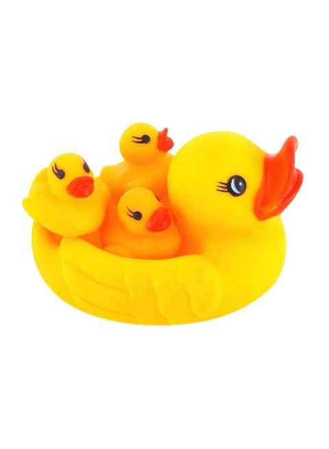 4-Piece Duck Bath Toys
