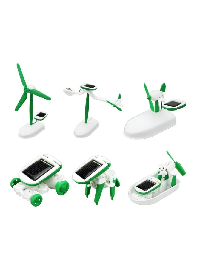 6-In-1 Solar Power Robotic Model Assembly Toy Kit  - Image 1
