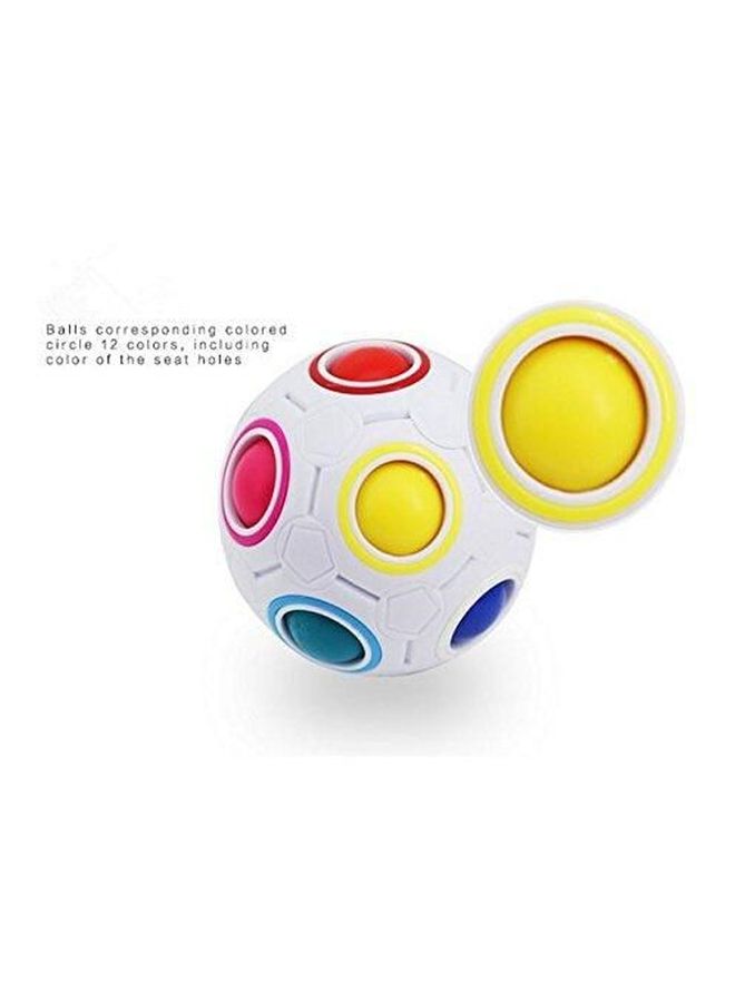 3D Football Style Magic Cube Puzzle Toy  - Image 2