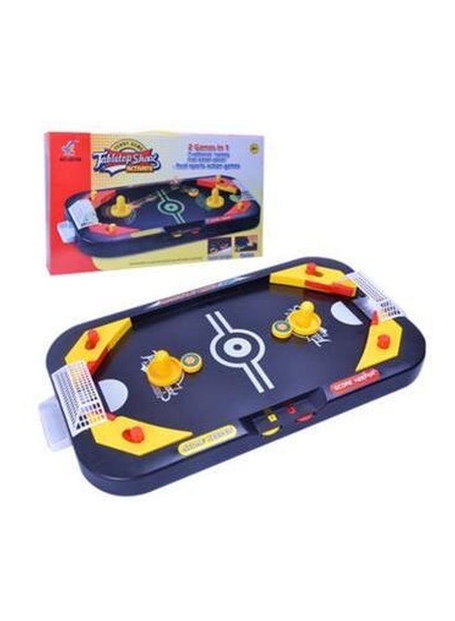 Desktop Soccer and Knock Hockey Table Top Game  - Image 2