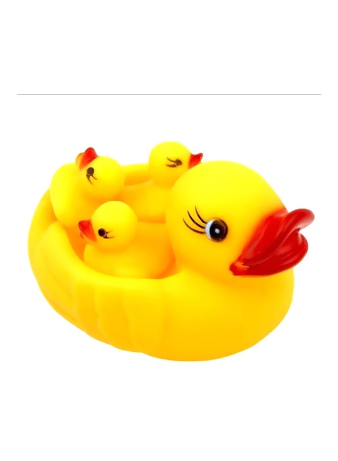 4-Piece Duck Bath Toy