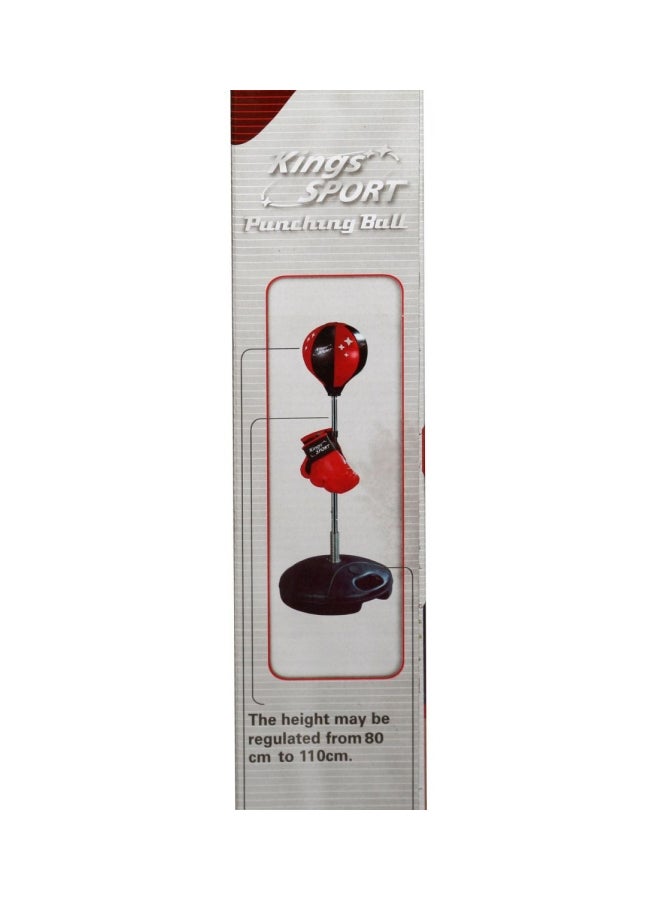 SPORT Punching Ball With Gloves 80-110cm - Image 2