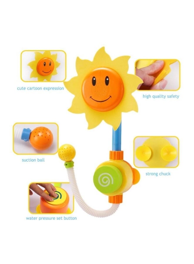 صنبور بخاخ مياه للاستحمام بتصميم دوّار الشمس - Image 2