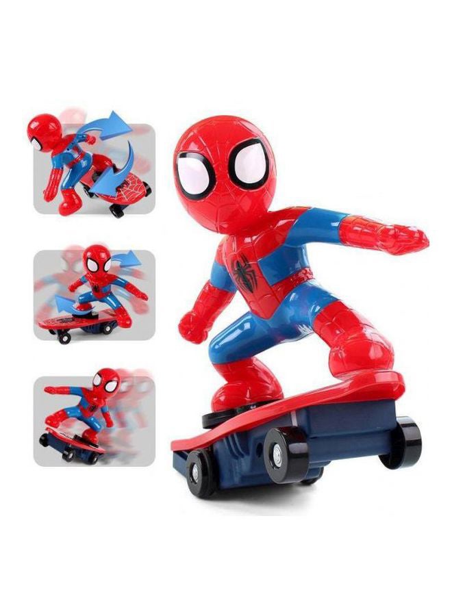 SIRI - Spiderman Toy With Stand Skateboard For Kids - Image 1