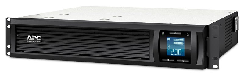 Smart UPS With LCD Display Black