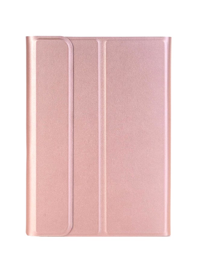 Wireless Keyboard With Case For Apple iPad 2/3/4 Rose Gold/White - Image 1