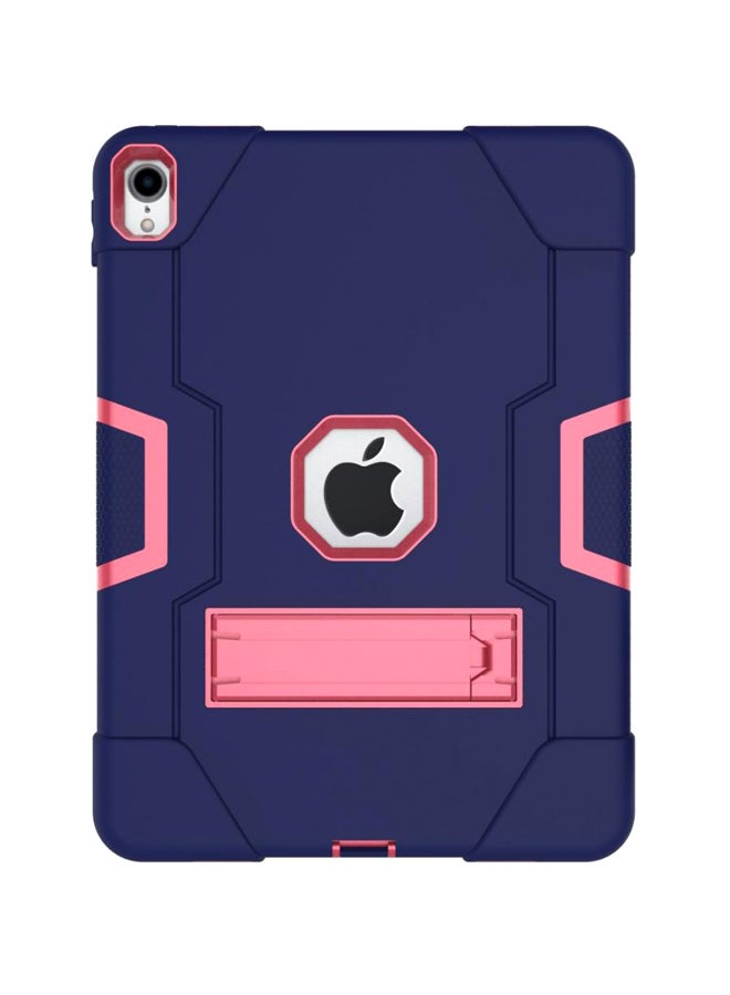 Protective Case Cover For Apple iPad 6th/5th Generation (2018) 7.5-Inch Dark Blue/Rose Pink - Image 1