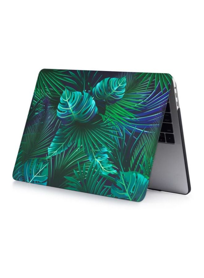 Generic - Protective Case For Apple MacBook Pro Retina Display 13-Inch A1502/A1425 Green Leaves/Blue - Image 1