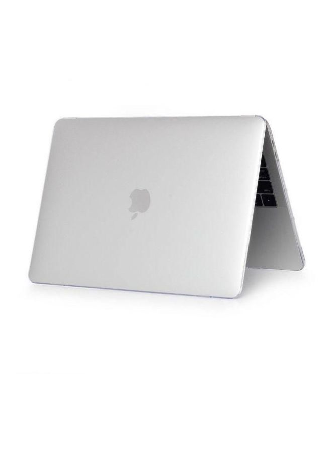 Protective Hard Case Cover With Keyboard Cover For 13-Inch Apple MacBook Pro Laptop (2016/2017) White  - Image 2
