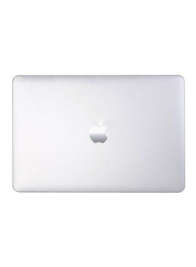 Protective Hard Case Cover With Keyboard Cover For 13-Inch Apple MacBook Pro Laptop (2016/2017) White  - Image 3
