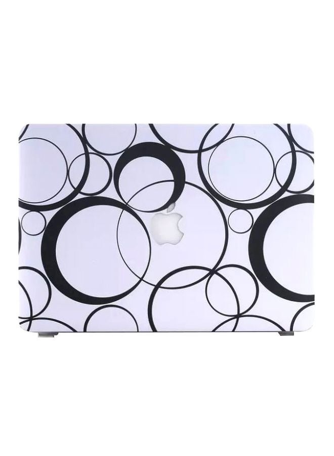 Hard Case Cover For Apple MacBook Air 13.3-Inch White/Black - Image 1