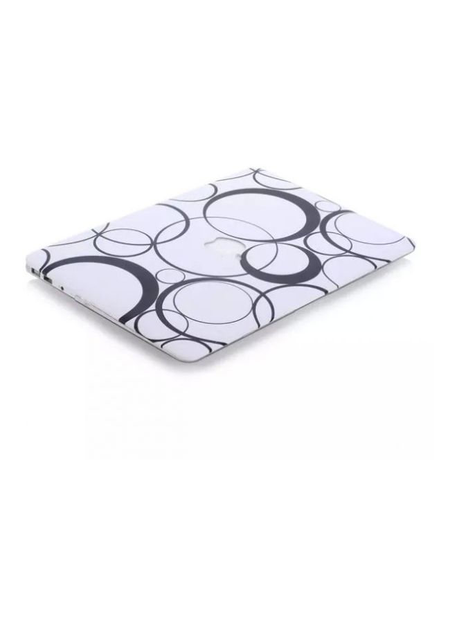 Hard Case Cover For Apple MacBook Air 13.3-Inch White/Black - Image 5